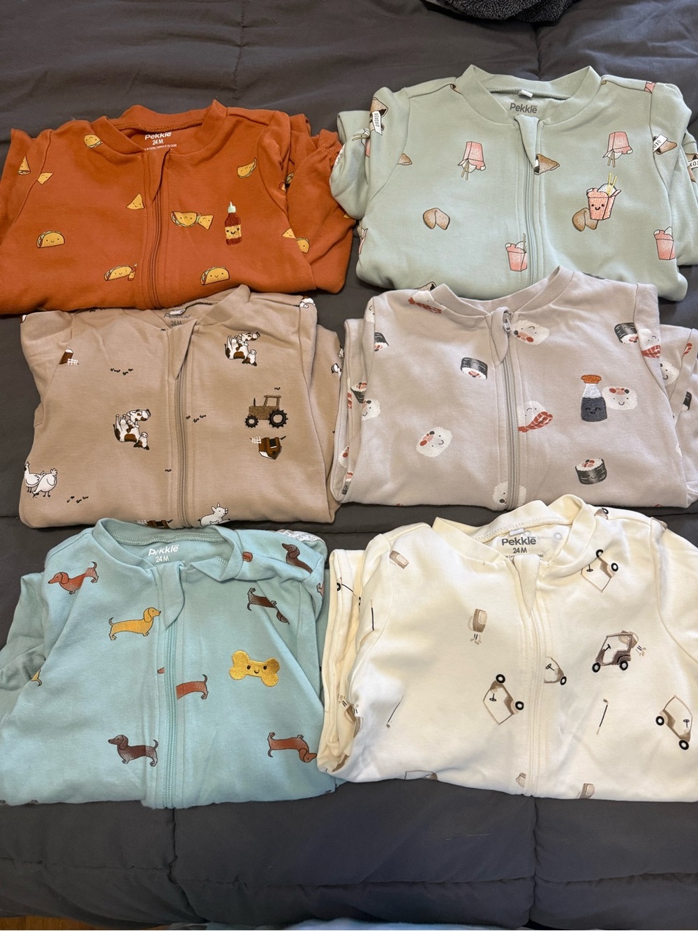 24 month Pekkle Pajamas - 6-Pack Mix